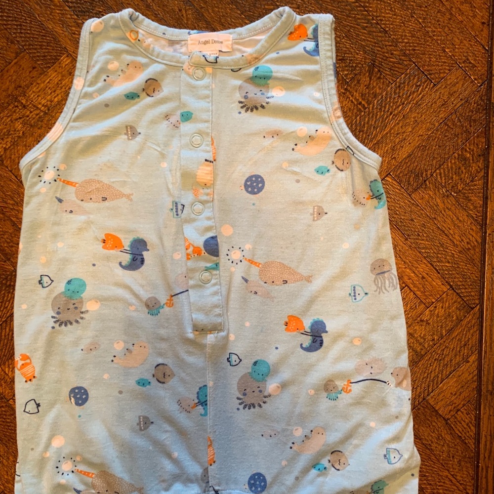 Angel Dear Happy Ocean Romper